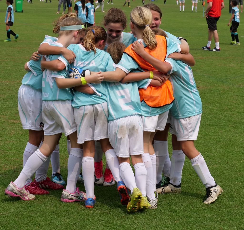 ANZA Soccer's all girls teams, the Matildas dominate in the International Girls Football Festival in Bangkok.